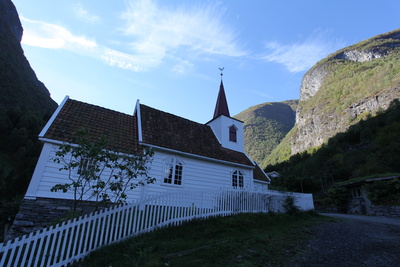 Stabskirche von Undredal in Südnorwegen