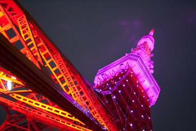 Tokyo Tower bei Nacht