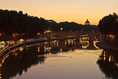 ein Abend am Tiber