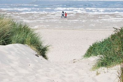 zum Strandspaziergang auf Langeoog - Nordsee