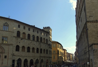 Fussgängerzone in Perugia