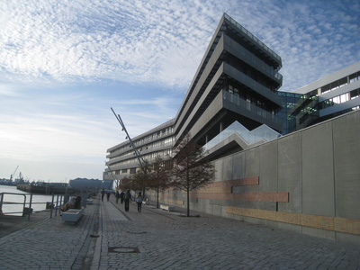 HafenCity Universität Hamburg (HCU)-Gebäudekomplex