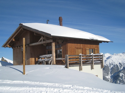 Österreichische Skihütte