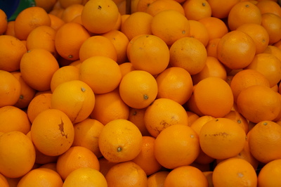 Orangen vom Markt