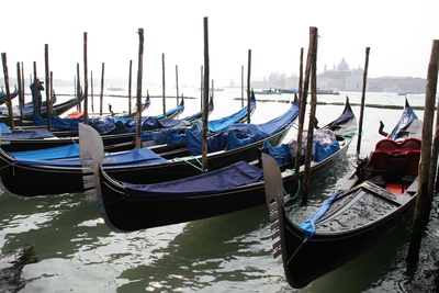 Gondeln in Venedig