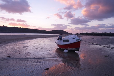 Abend in Trebeurden, Bretagne