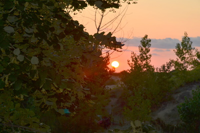 Sonnenaufgang im bulgarischen Nessebar
