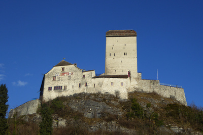 Burganlage oberhalb Sargans
