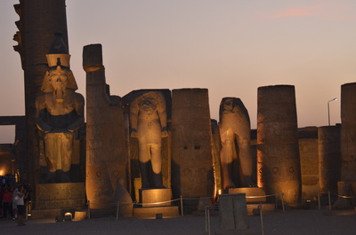 Abendstimmung in Luxor