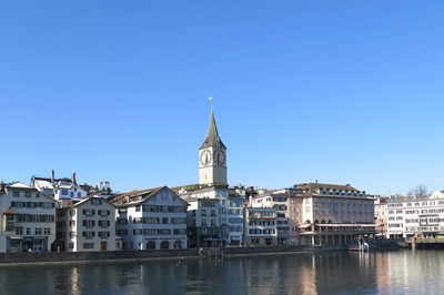 Zürich: Limmat-Südufer