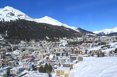 Wintersportort Davos
