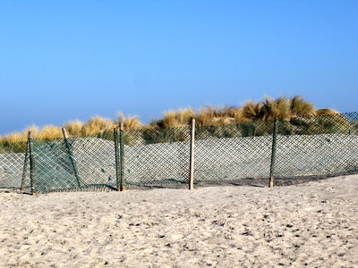 Strandschutz in Warnemünde