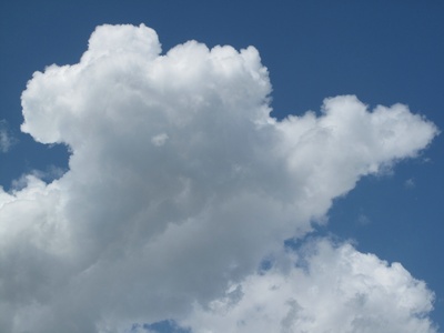 Wolkenbildung 2 (Springender Hund)
