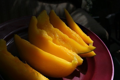 Fruchtfleisch Mango
