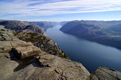 Lysefjord in Norwegen