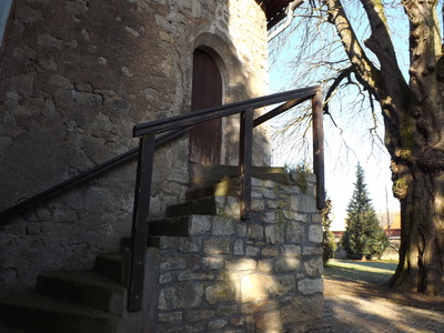 Eine alte Treppe