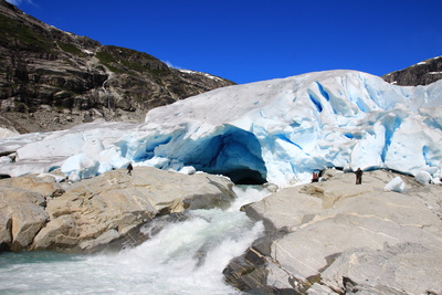 Wanderung zur Gletscherzunge