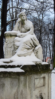 Statue Gnadenkirche Jelenia Gora