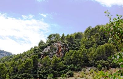 grosser Felsen