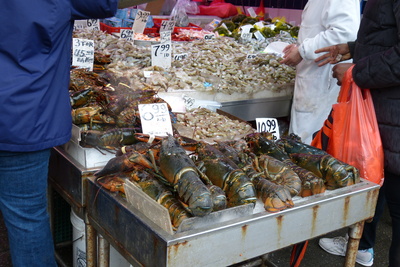 Hummer am Fischmarkt, China Town