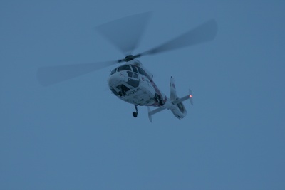 Hubschrauber im Einsatz