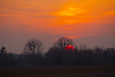 rote Sonne