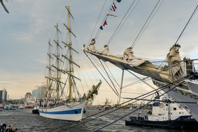 Segelschiffe am Hafengeburtstag