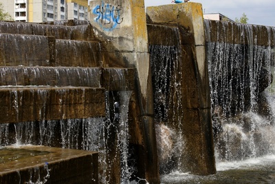 Wasserfall in Minsk