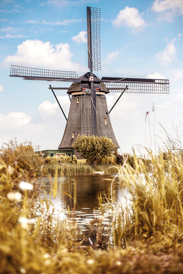 Niederlande - Mühlen von Kinderdijk
