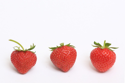 3 Erdbeeren