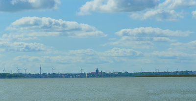 Blick auf Ribnitz-Damgarten