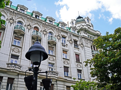 Belgrad Stadtmitte - historisches Hotel