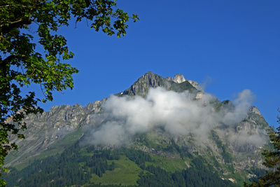 Nebelreste am Huetstock