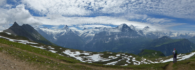 Schreckhorn und das Grindelwalder Dreigestirn