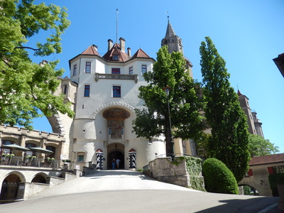 Eingang zum Schloss Sigmaringen