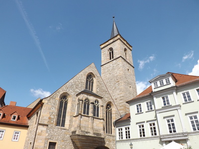 Eine Kirche in Erfurt