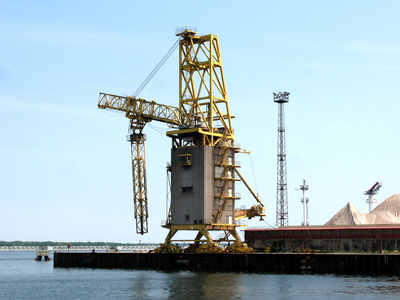 Industrie im Hafen