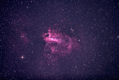 Messier 17 Omega oder Schwanenhalsnebel