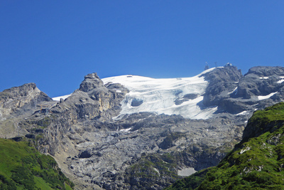 Titlis mit Bergstation Klein-Titlis