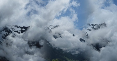 In den Bergen - Panorama
