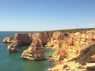 Felsenküste an der Algarve