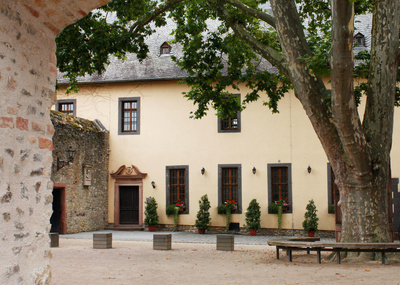 Eltville Die Burg - Burghof