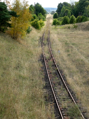Gleis von oben