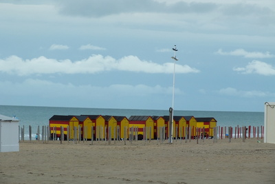Strand in Belgien De Panne