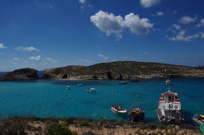 Blaue Lagune in Malta