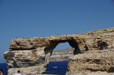 Blaues Fenster von Gozo