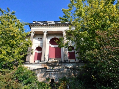 Im Park von Schloss Albrechtsberg in Dresden