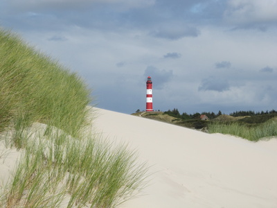 Amrumer Leuchturm und die Dünen