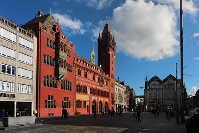 Rotes Rathaus in Basel