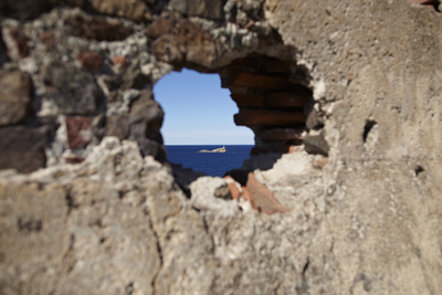 Kleine Insel in der Toskana